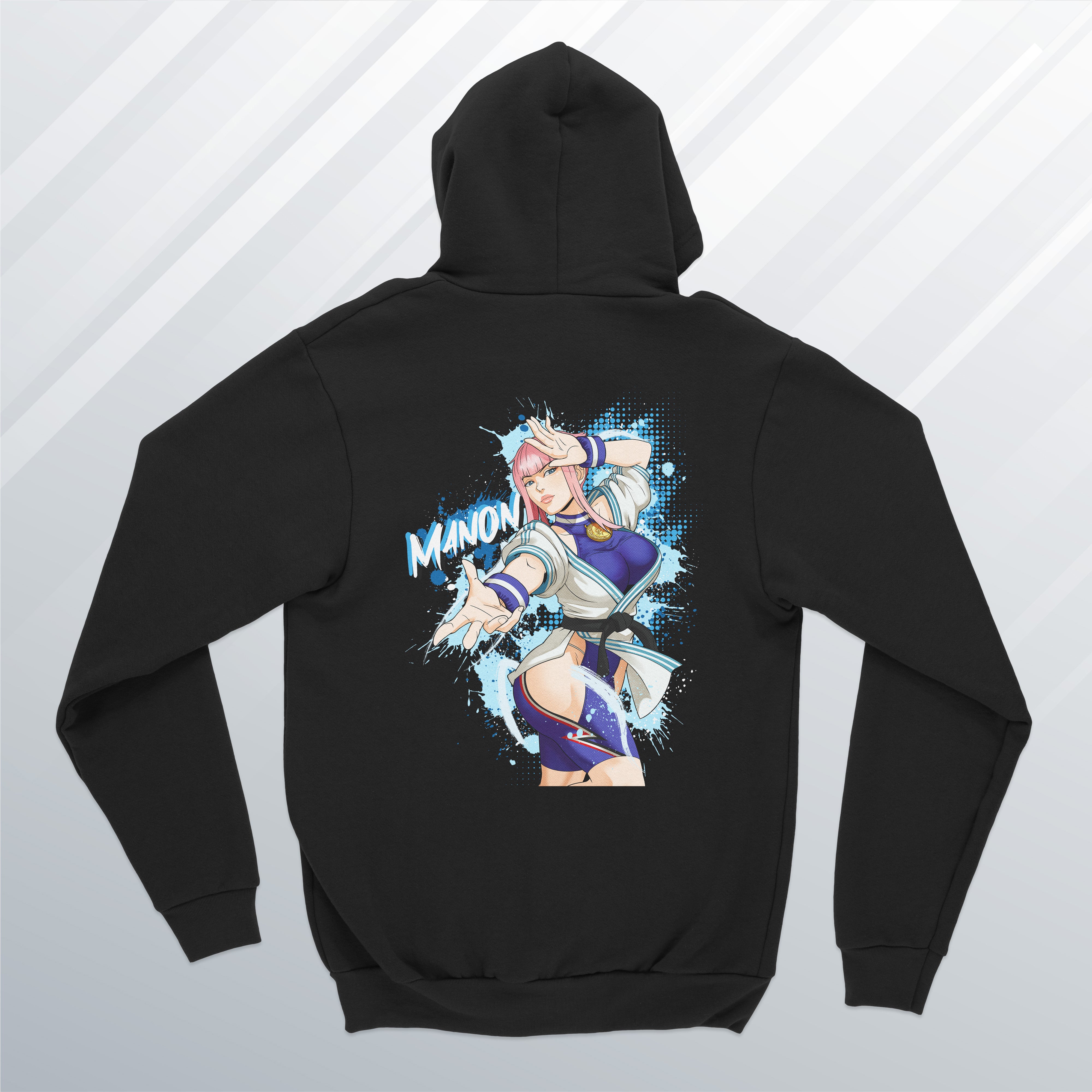 Manon (SF6) Hoodie (Front and Back) – Vinyl Labz