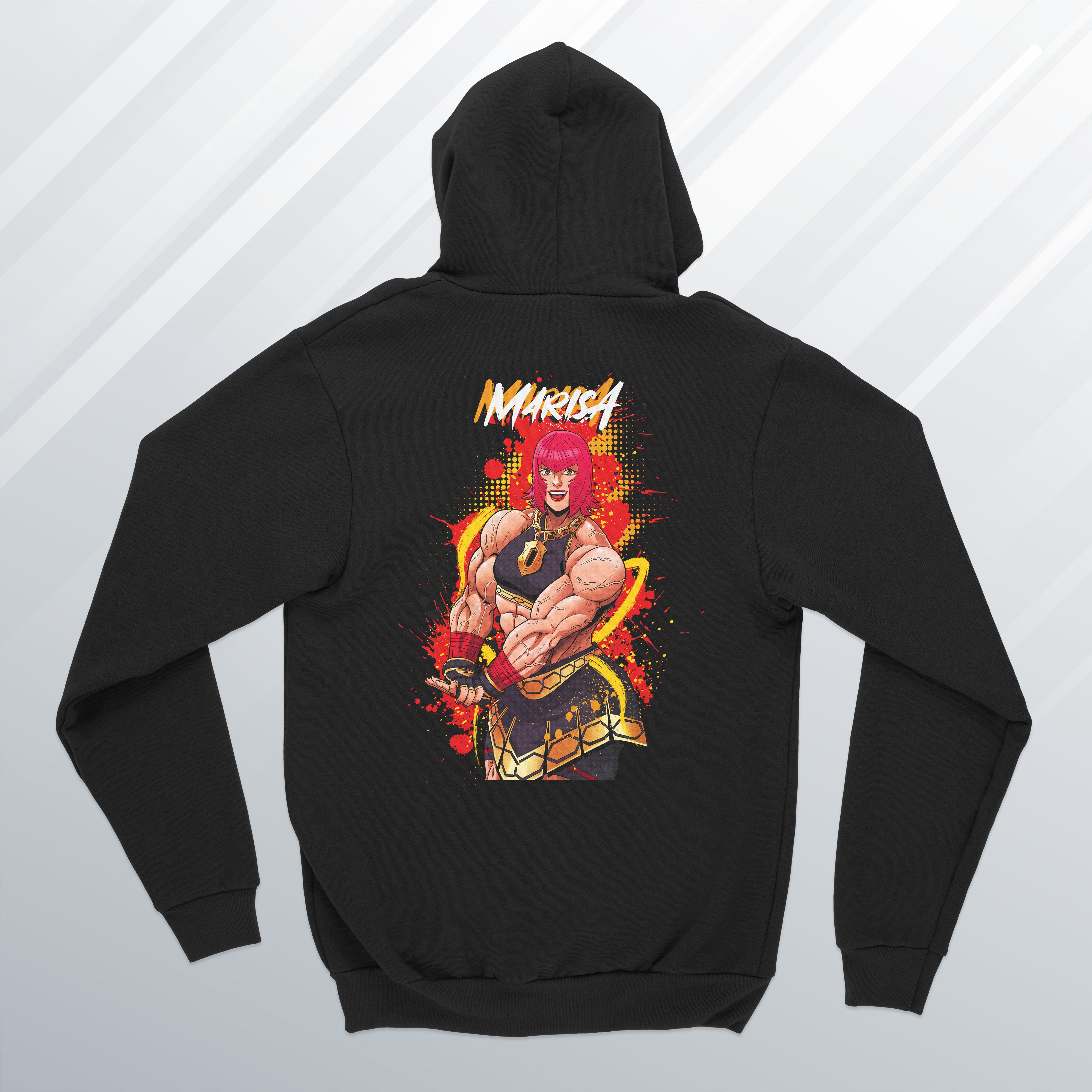 Marisa (SF6) Hoodie (Front and Back) – Vinyl Labz