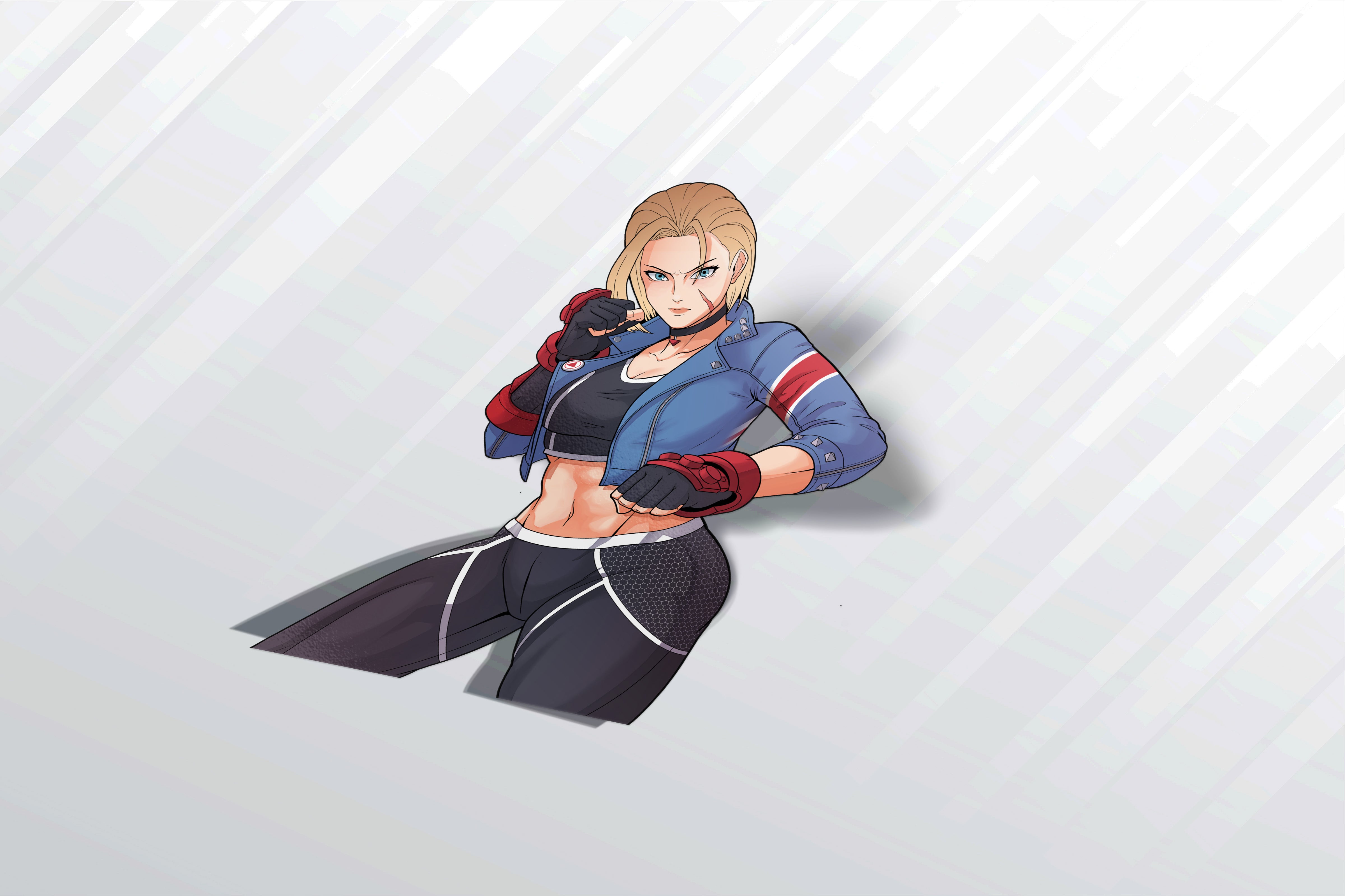 Cammy (SF6) Defeated Face Sticker