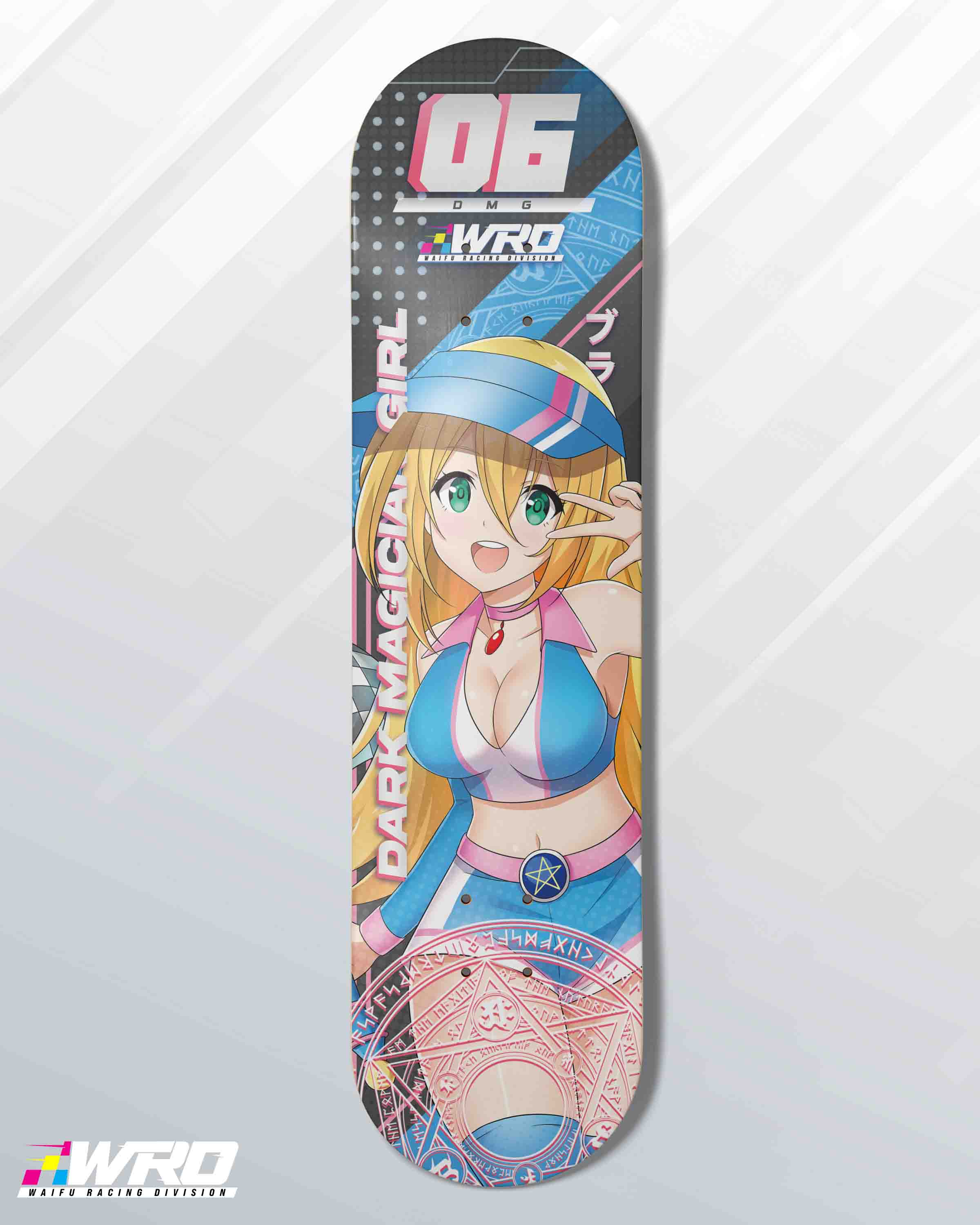 yugioh skate deck Dark Magician Girl Skate Deck – Vinyl Labz
