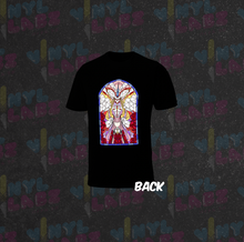 Load image into Gallery viewer, 002 Stained Glass T-Shirt (Front & Back)