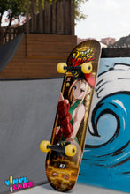 Load image into Gallery viewer, Ki (Yellow) Cammy Cosplay - Skate Deck