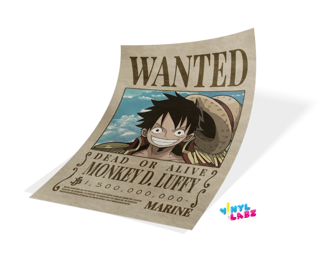Luffy - Wanted Poster