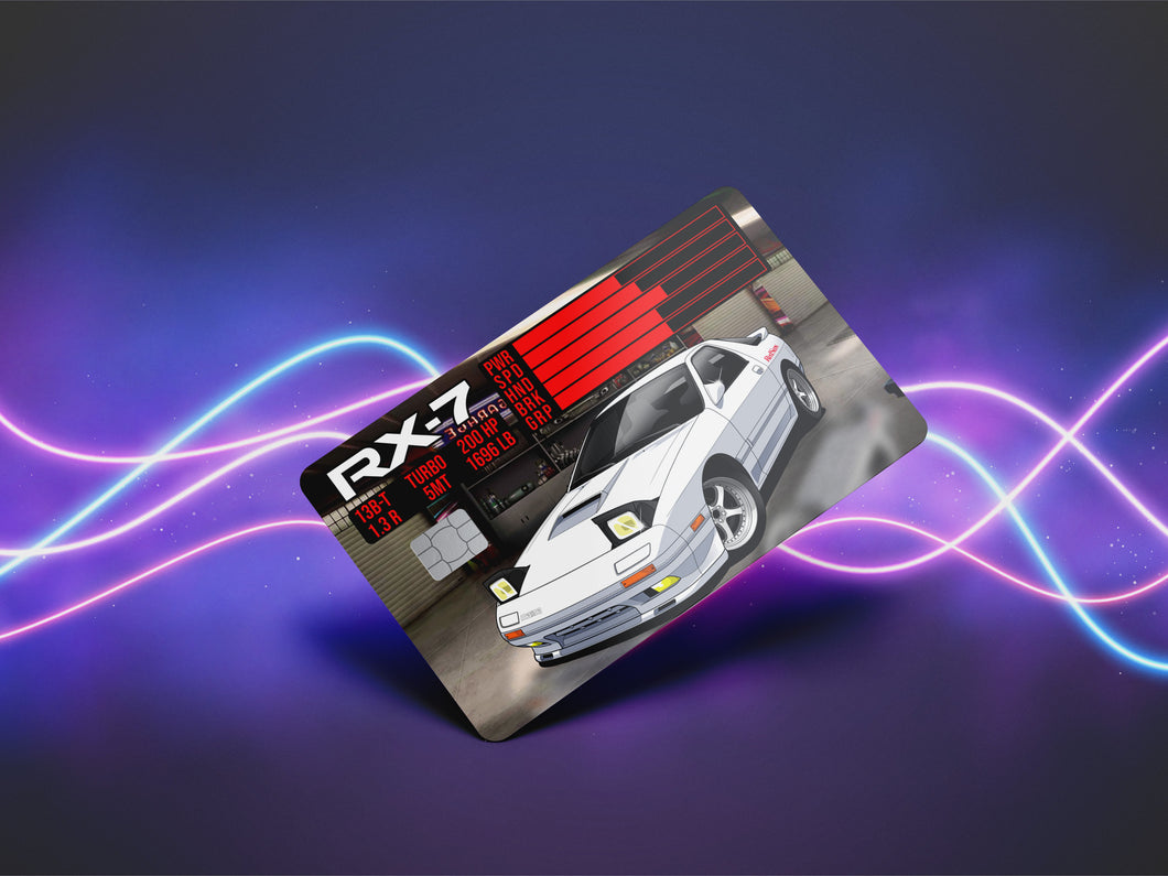 Mazda Rx7 FC Card Skin