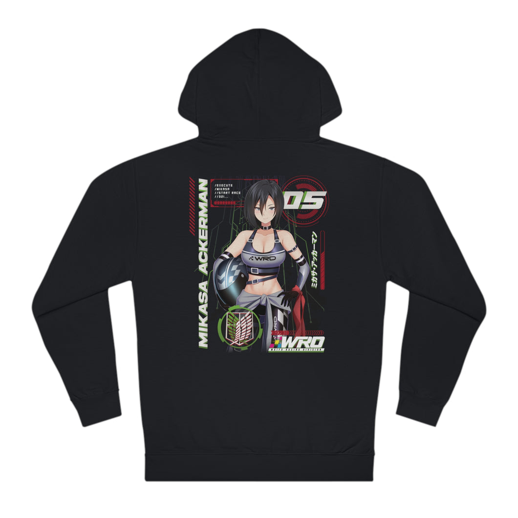 WRD Mikasa Hoodie (Front Logo w/ Back Design)