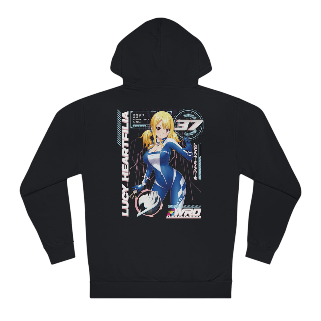 WRD Lucy Heartfilia Hoodie (Front Logo w/ Back Design)