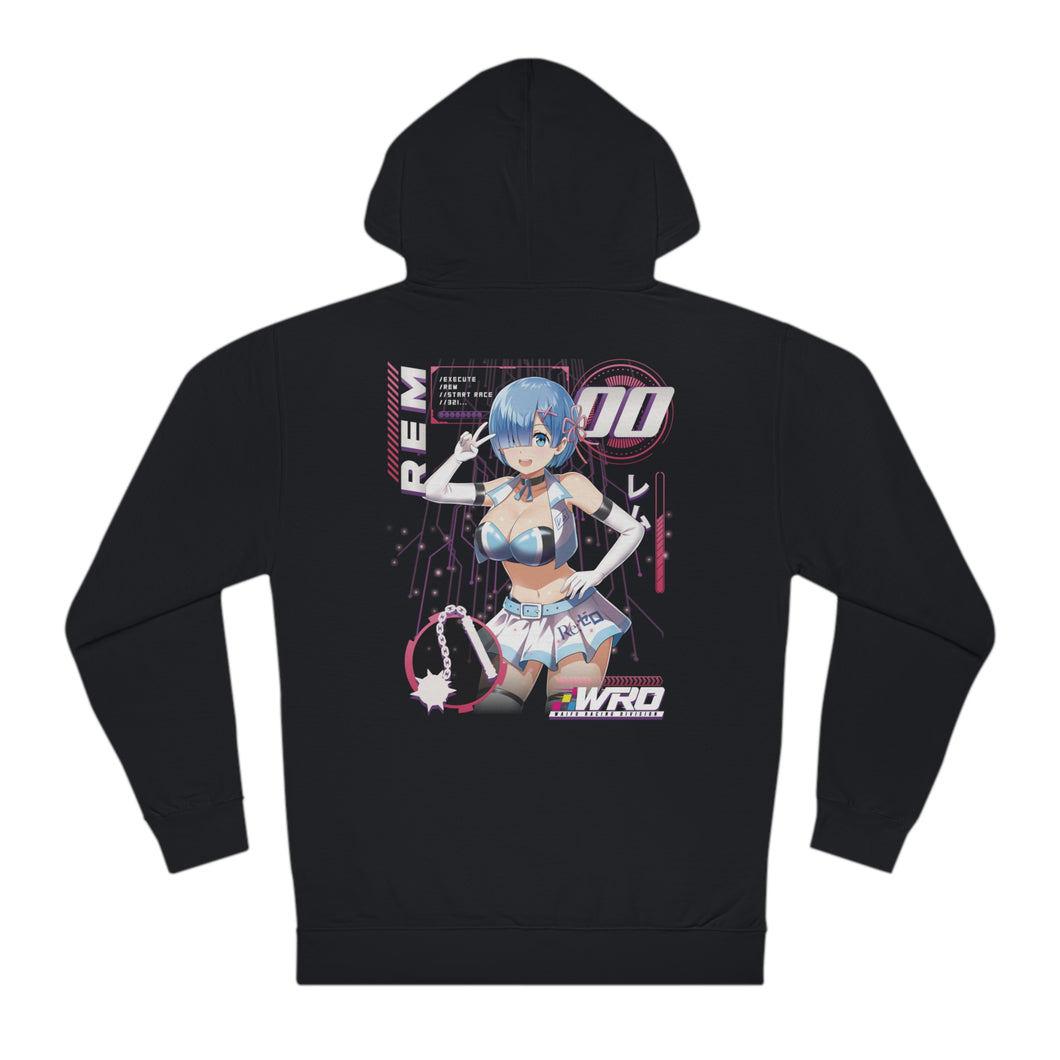 WRD Rem Hoodie (Front Logo w/ Back Design)