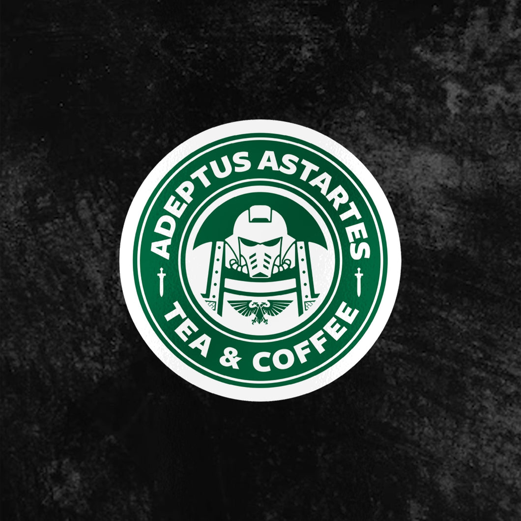 Space Marine Starbucks Parody (Adeptus Astartes)