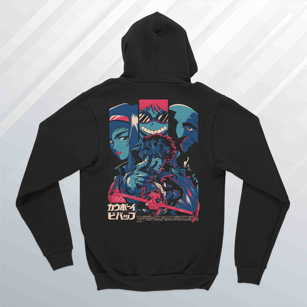 Cowboy Bebop Hoodie (Front and Back)