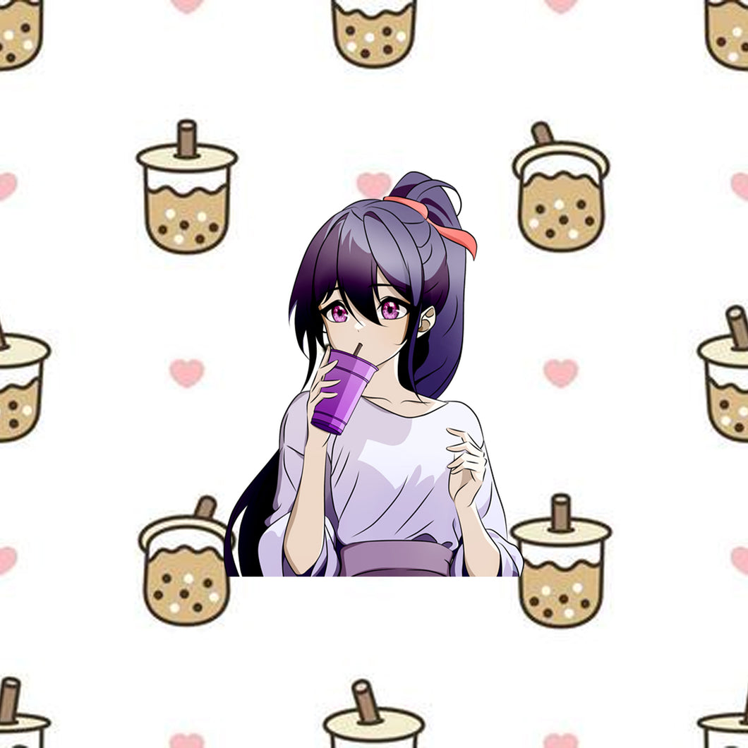 Boba Bae Akeno Sticker