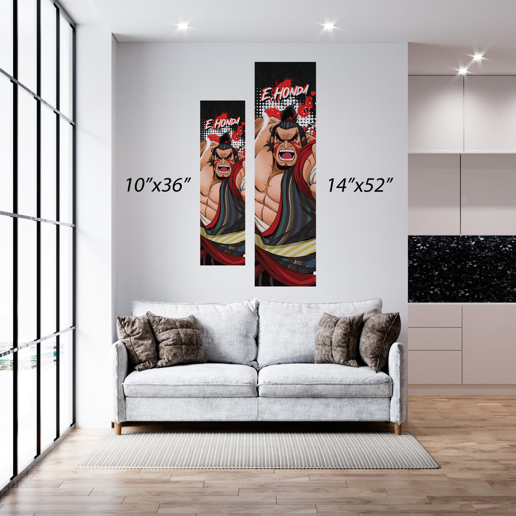 E Honda (SF6) Vertical Poster Banner