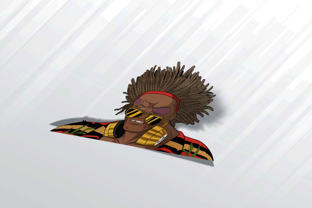 Dee Jay (SF6)  Defeated Face Sticker