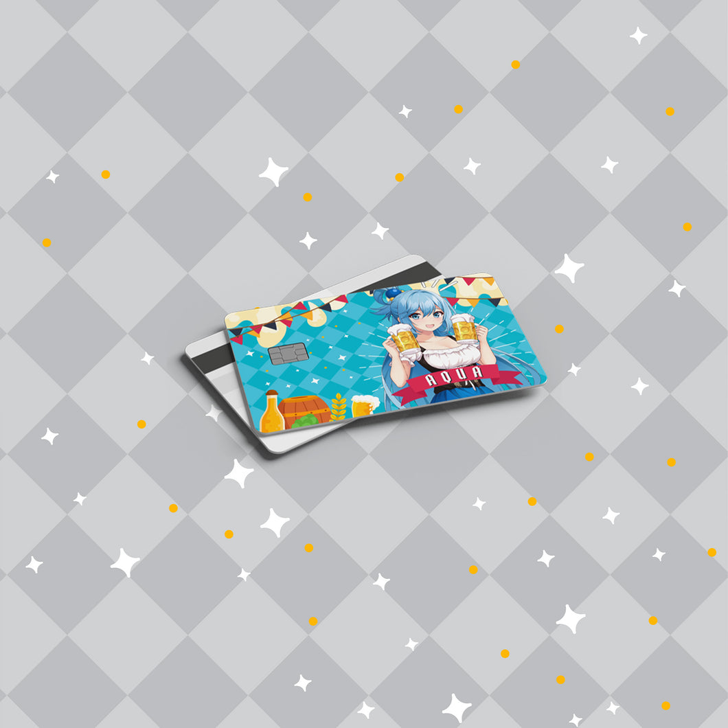 Aqua Beer Maid Card Skin