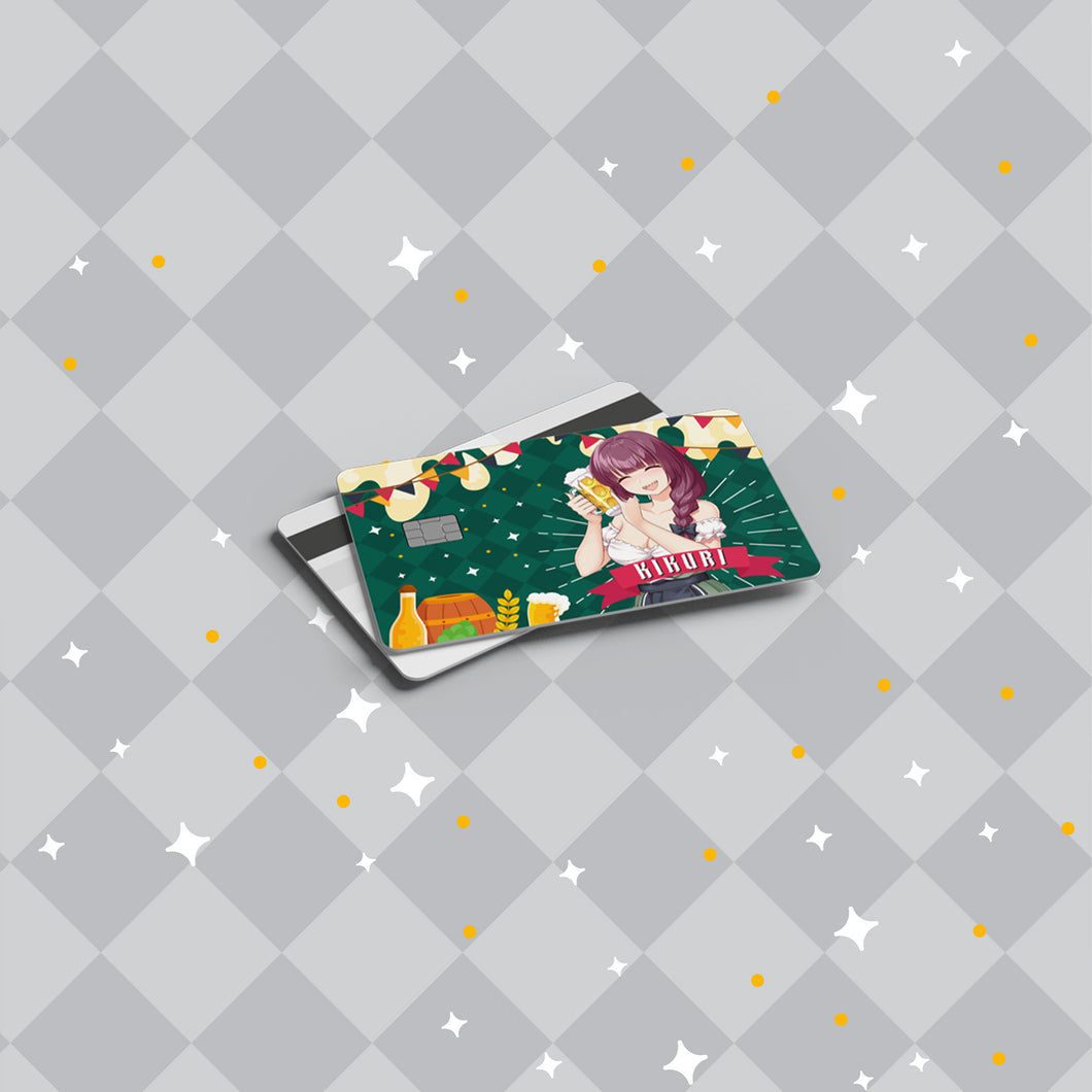 Kikuri Beer Maid Card Skin