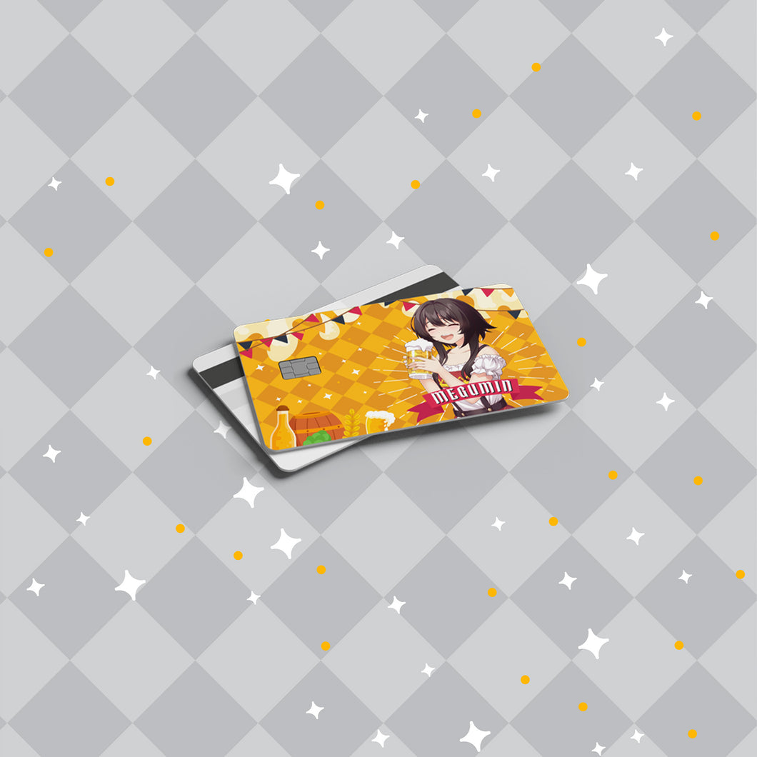 Megumin Beer Maid Card Skin