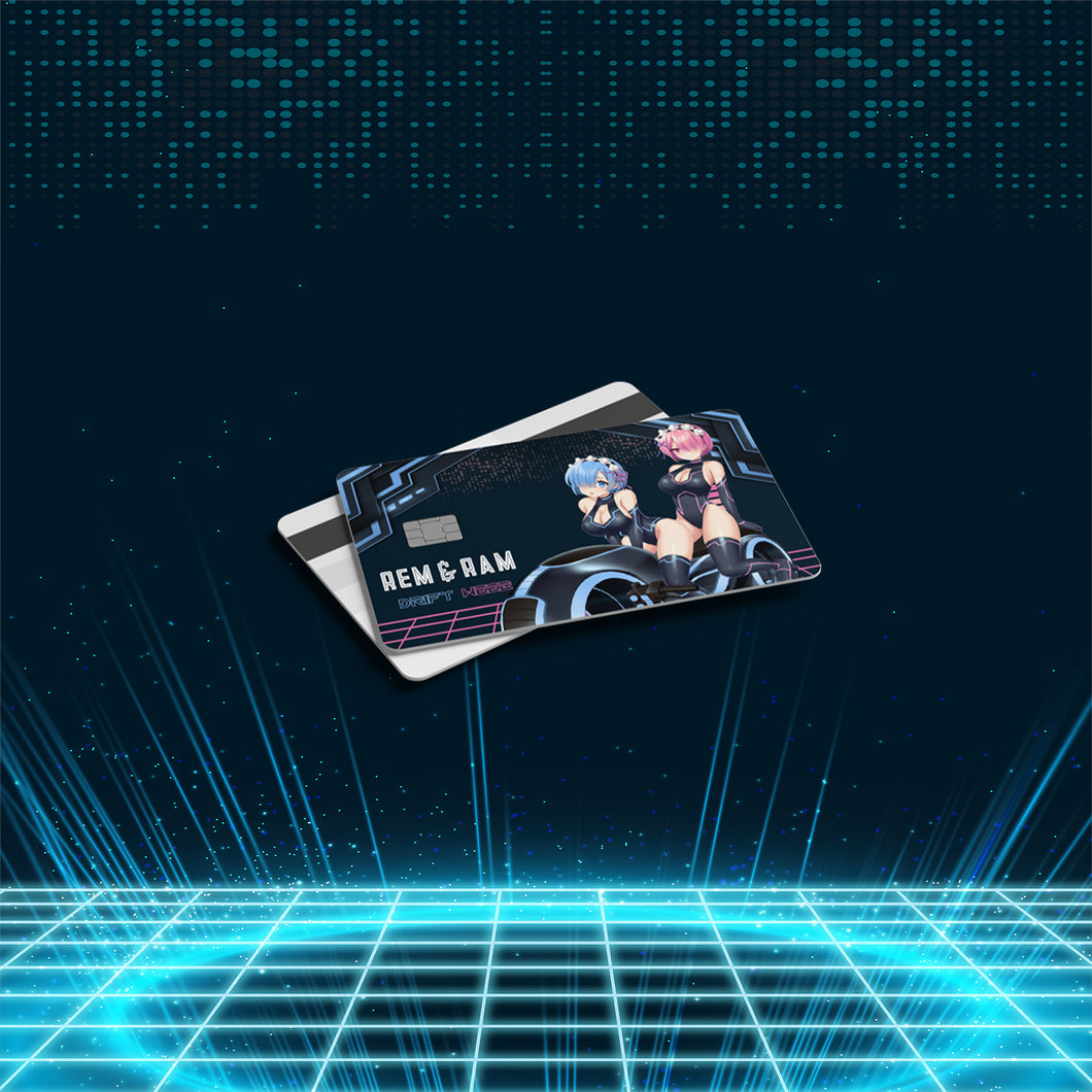 Rem & Ram Tron Card Skin