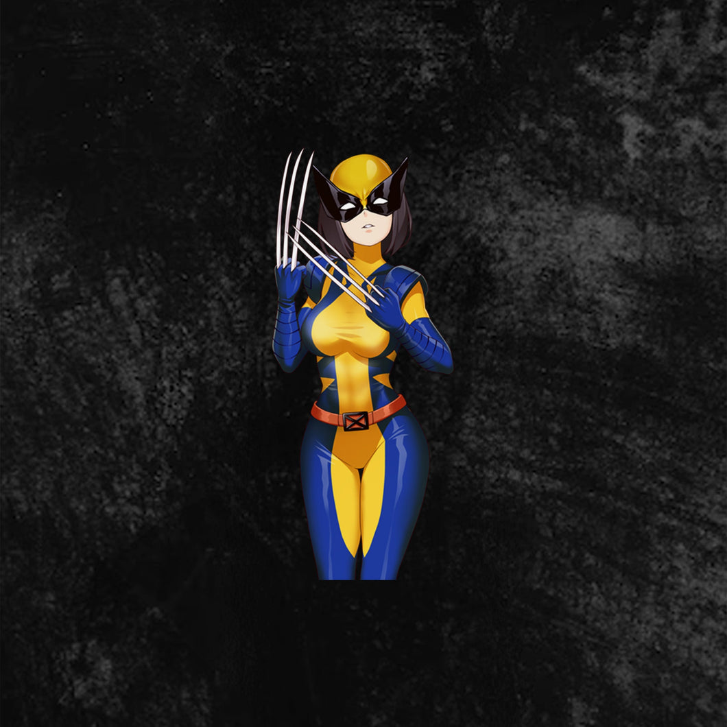 Kuro Wolverine Cosplay (Mask) Mini Sticker