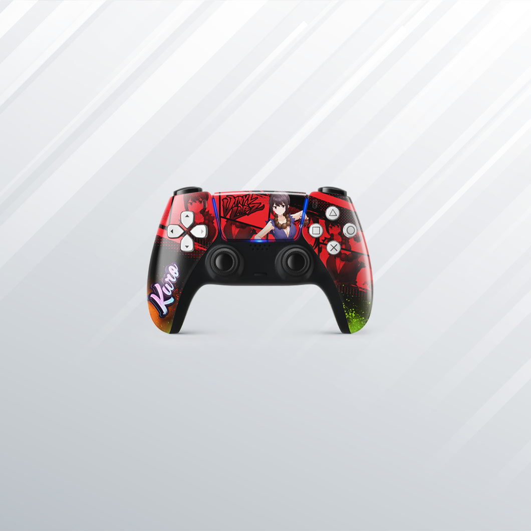 Kuro(Akuma) PS5 Controller Skin