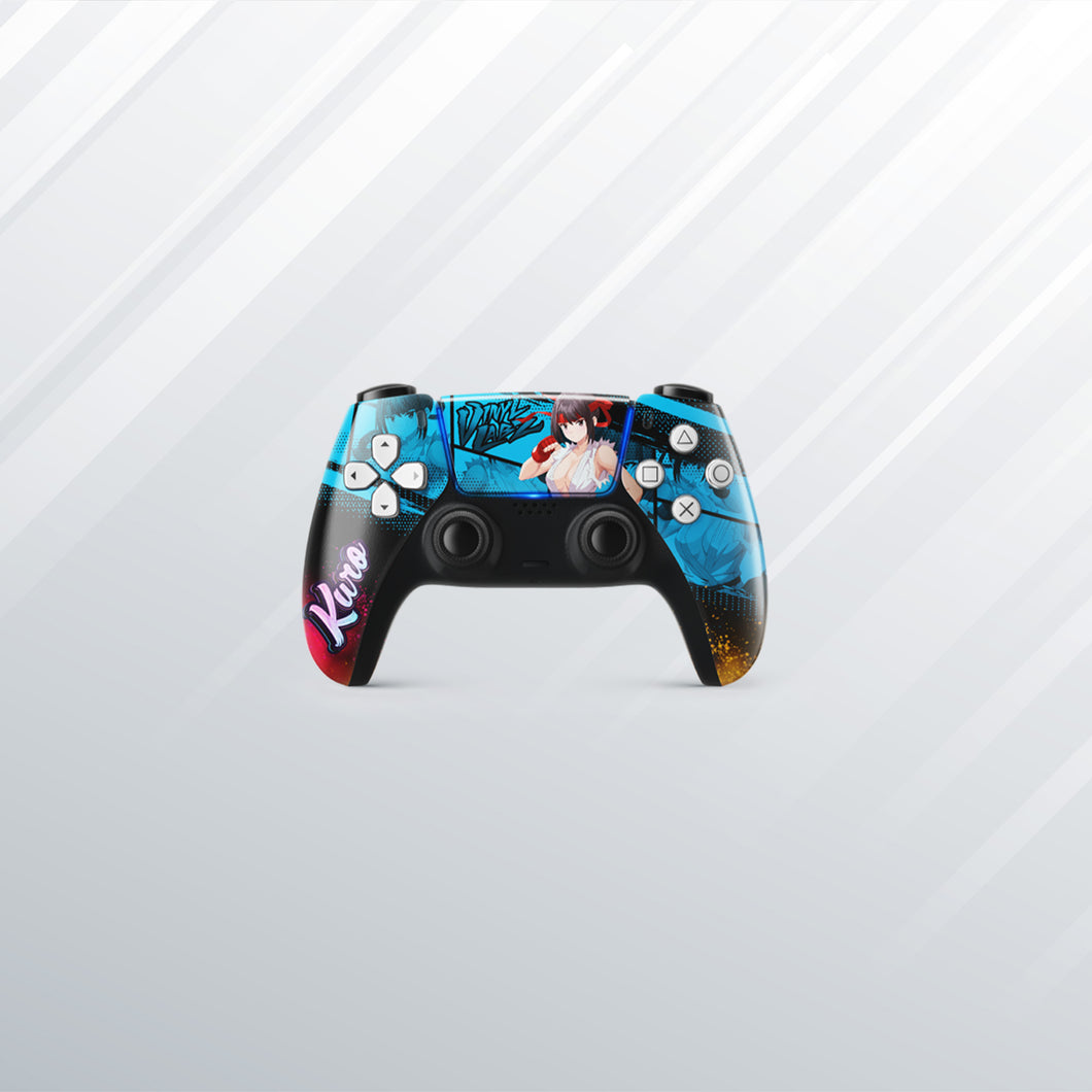 Kuro(Ryu) PS5 Controller Skin