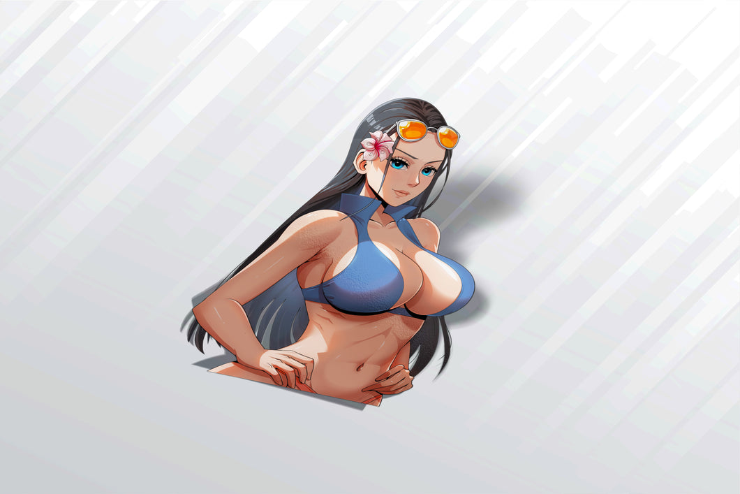 Robin (Swimsuit)Half Body Sticker