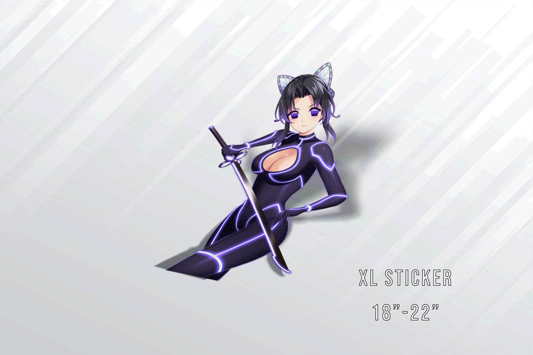 Shinobu Tron XL Sticker