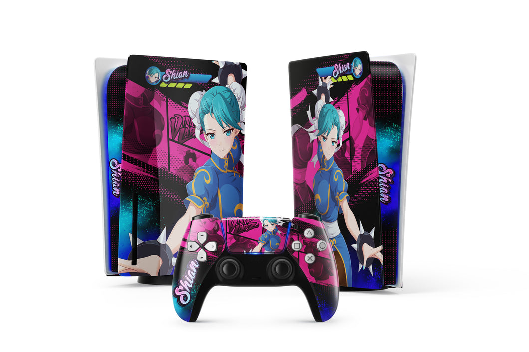 Shian(Chun-Li) PS5 Skin