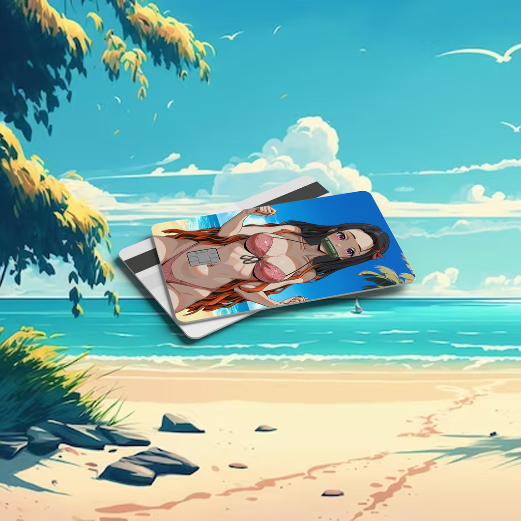 Swimsuit Nezuko Card Skin