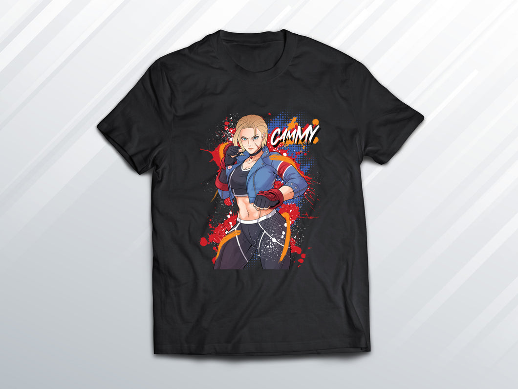 Cammy (SF6)  T-Shirt (Front Only)