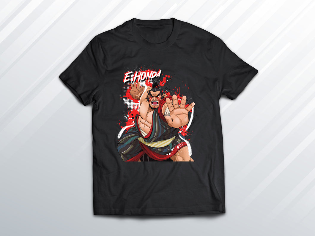 E Honda (SF6) T-Shirt (Front Only)