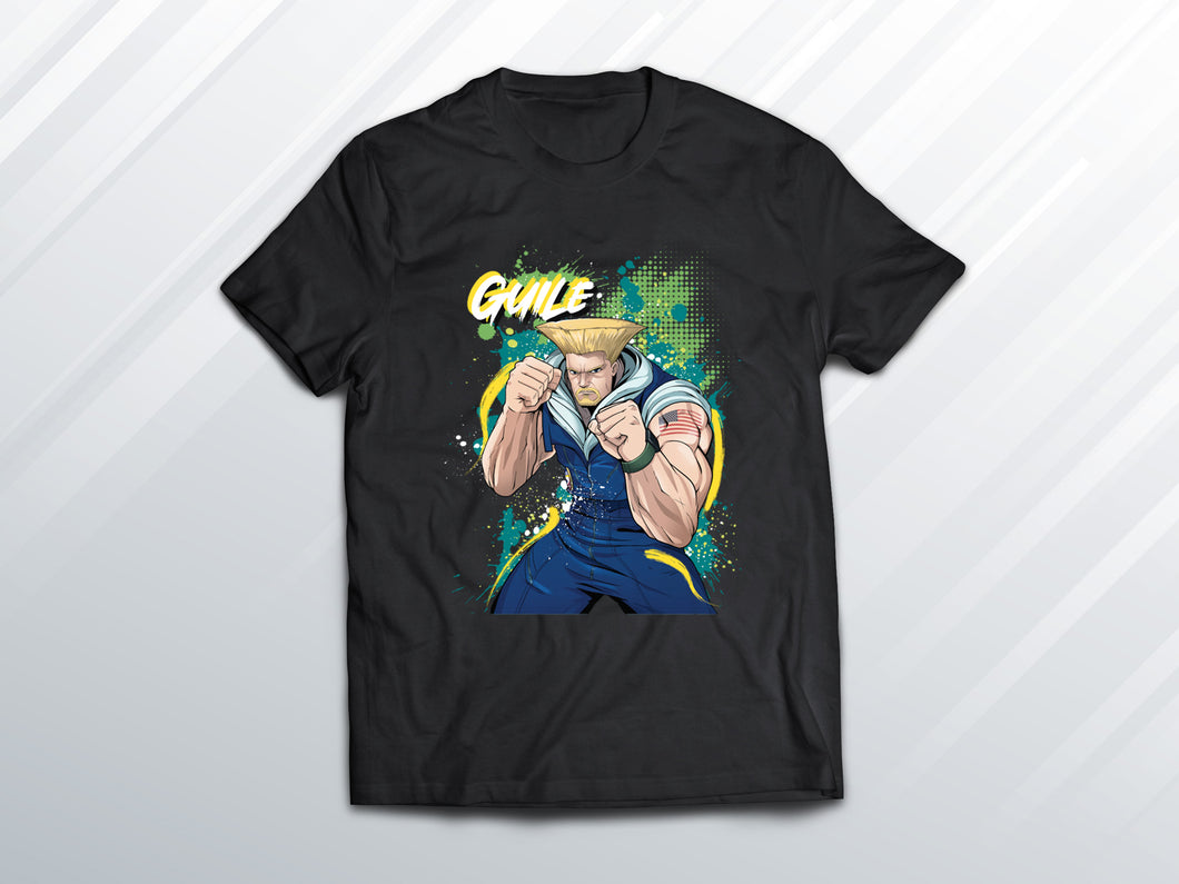 Guile (SF6) T-Shirt (Front Only)