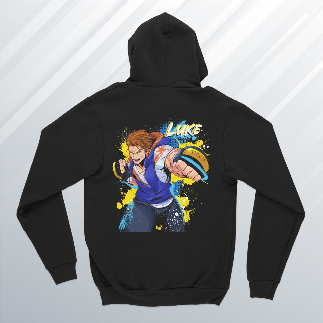Luke (SF6) Hoodie (Front and Back)