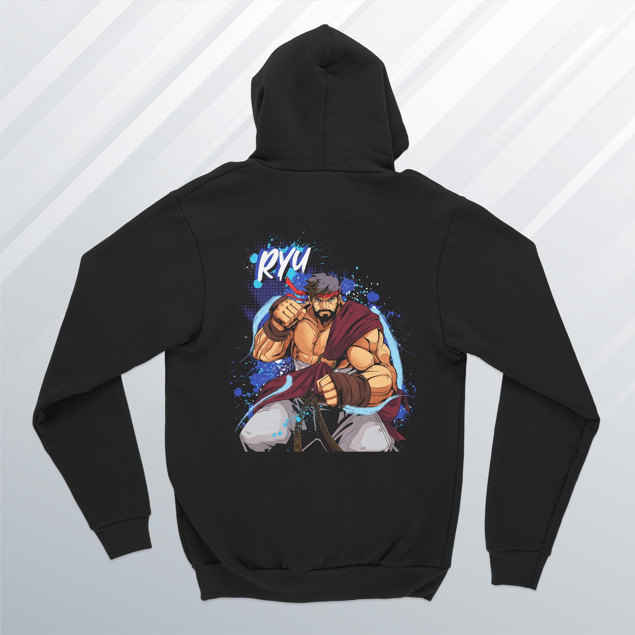 Ryu (SF6) Hoodie (Front and Back) – Vinyl Labz