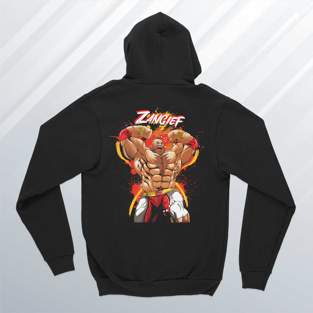 Zangief (SF6)  Hoodie (Front and Back)