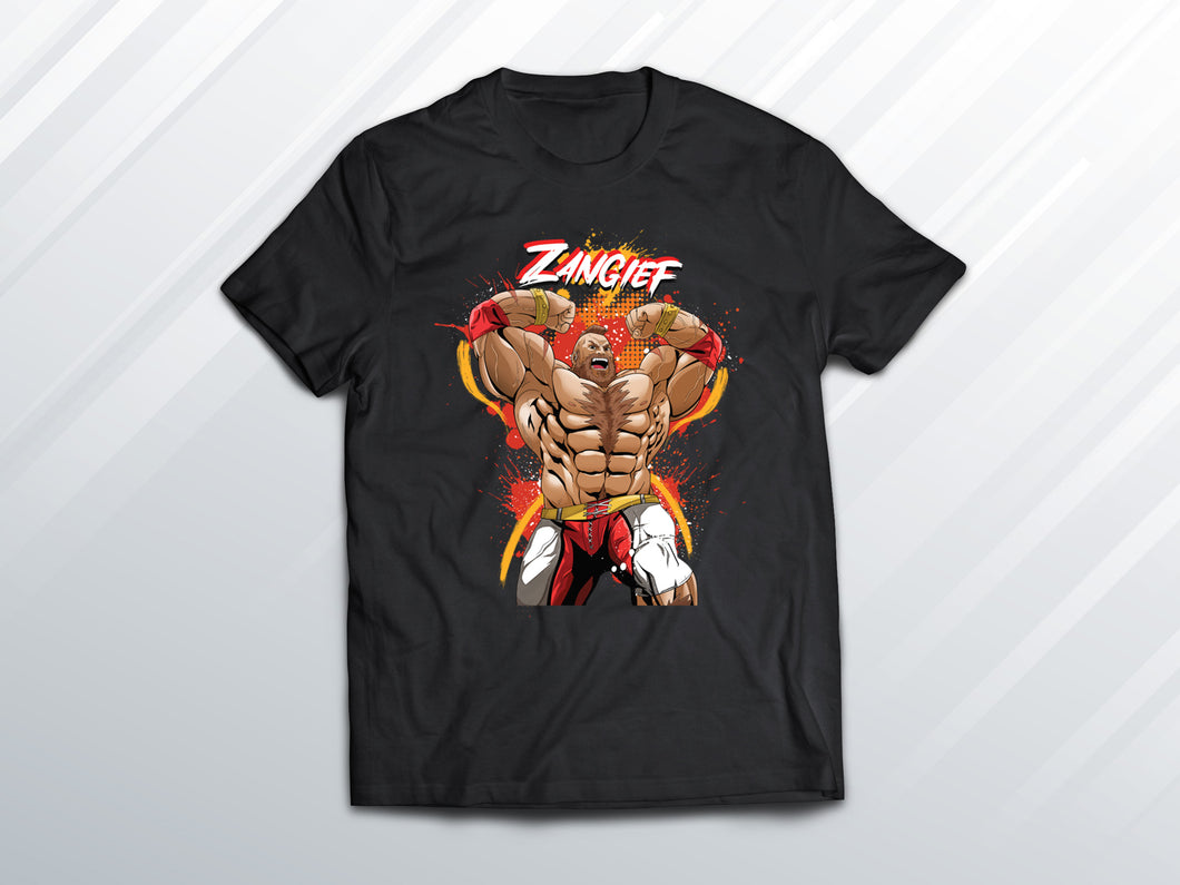 Zangief (SF6)  T-Shirt (Front Only)