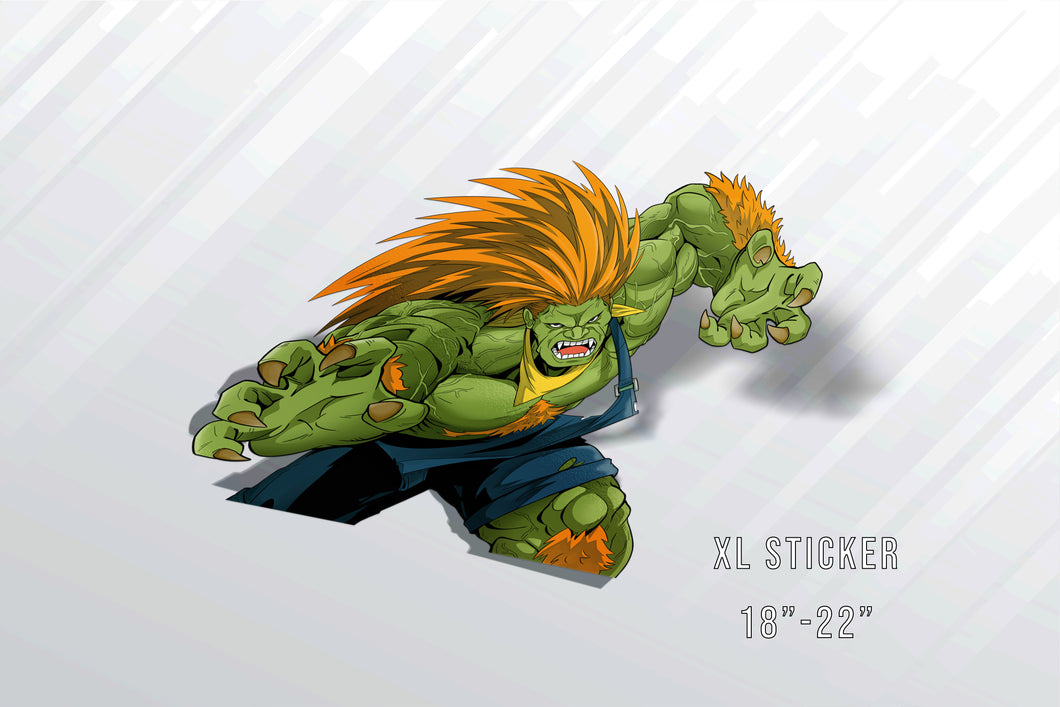 Blanka (SF6) XL  Sticker