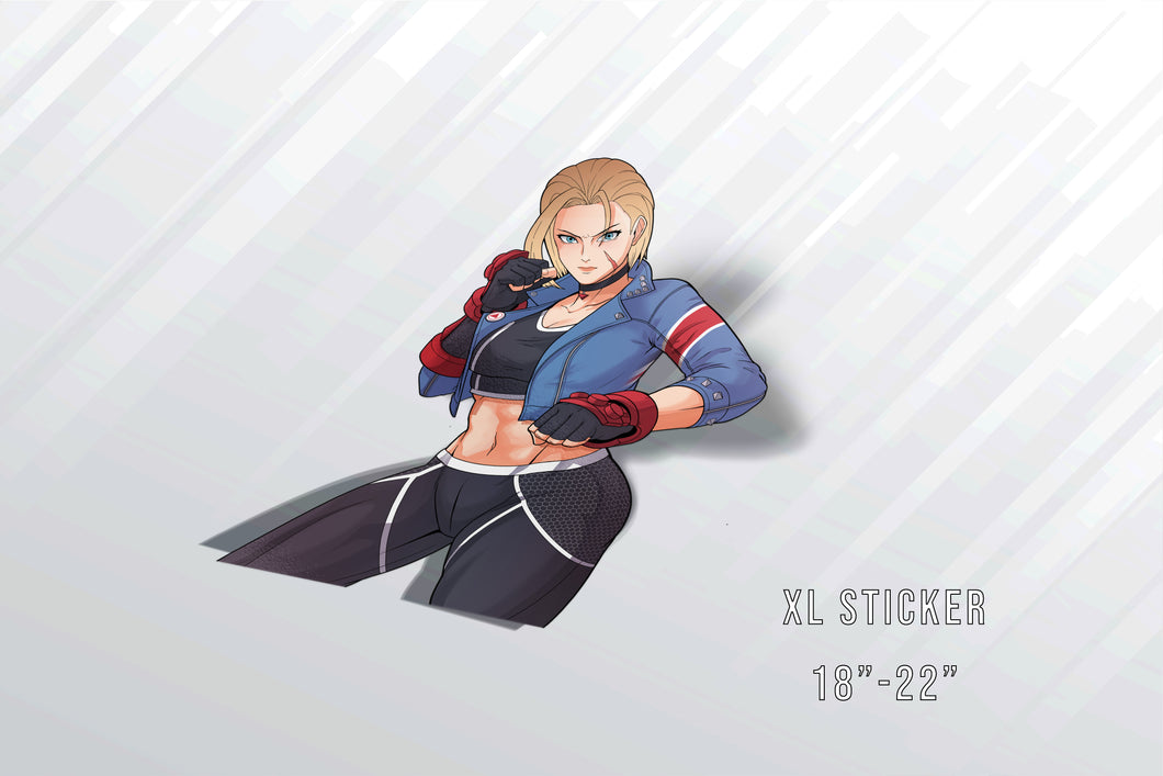 Cammy (SF6)  XL  Sticker