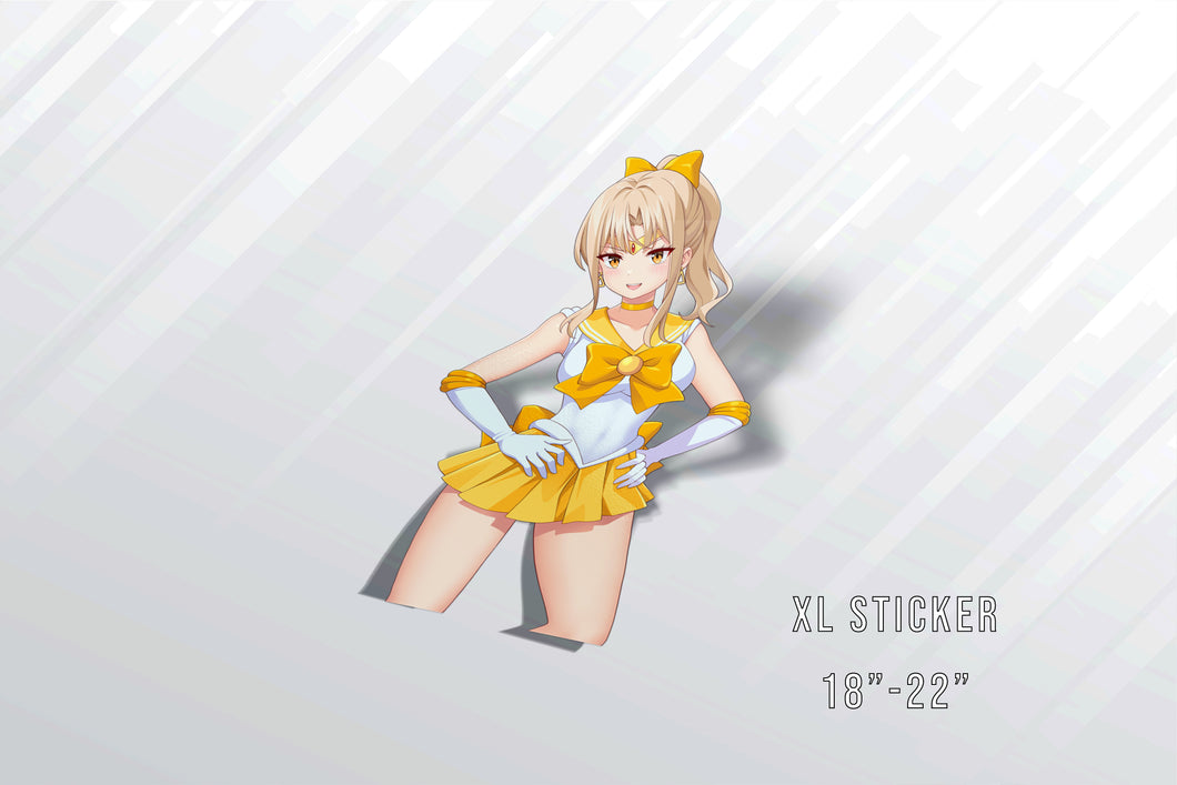 Ki Sailor Scout Cosplay XL Sticker
