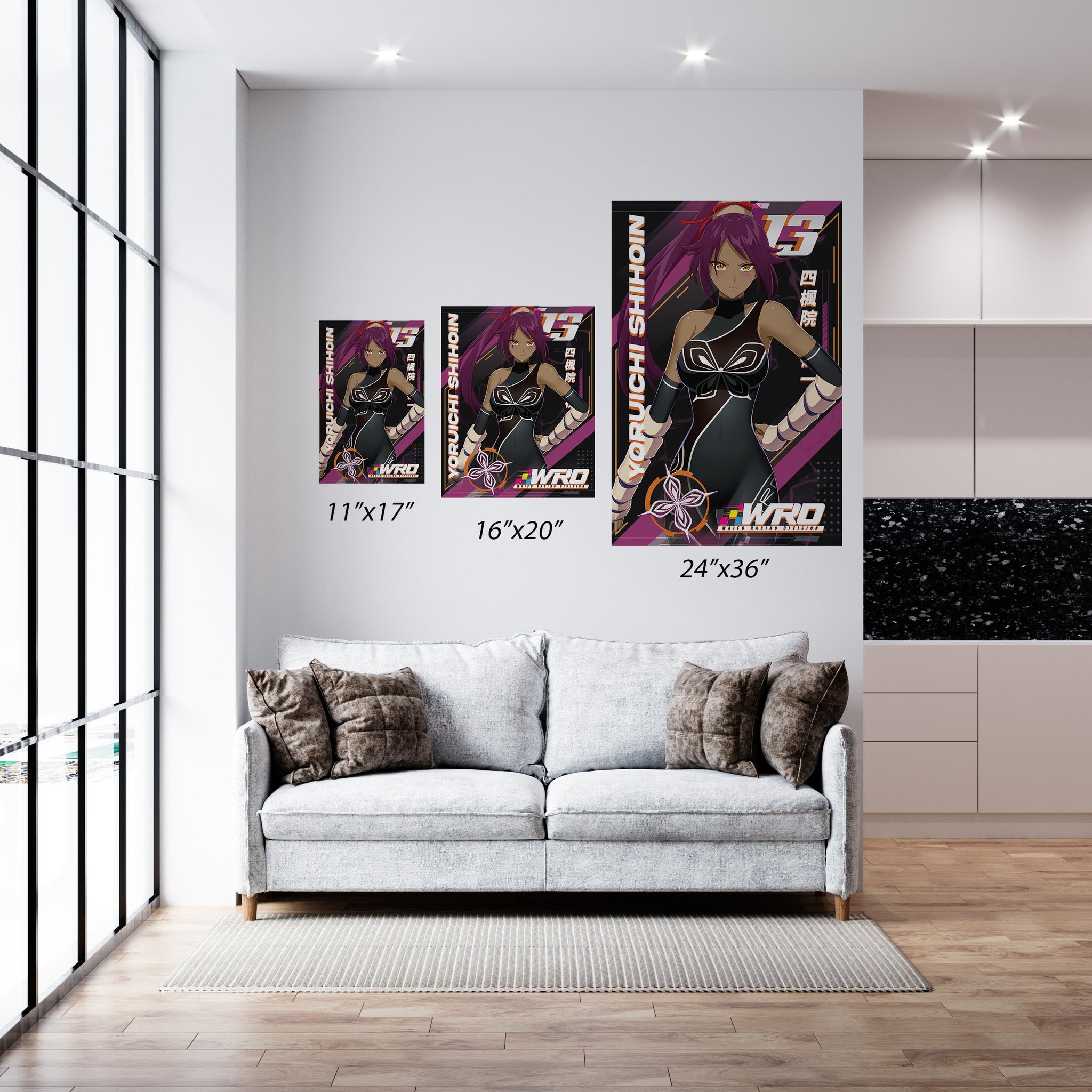 Yoruichi Poster Banner – Vinyl Labz