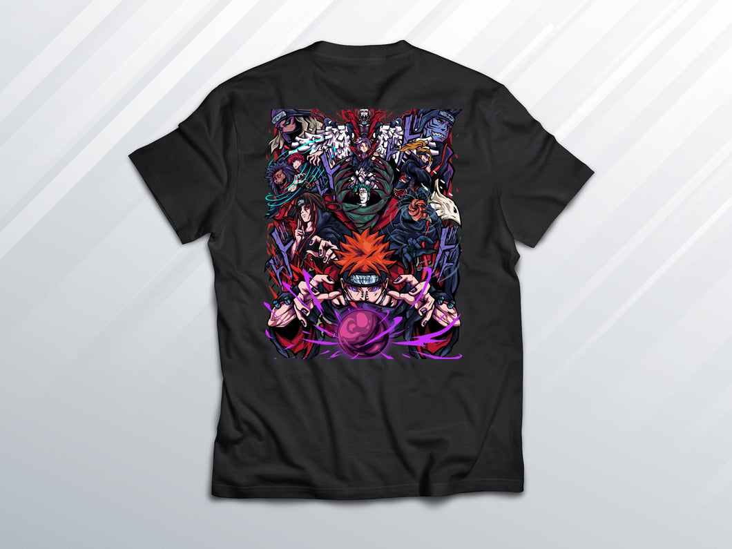 Akatsuki Group Tshirt (Front and Back)