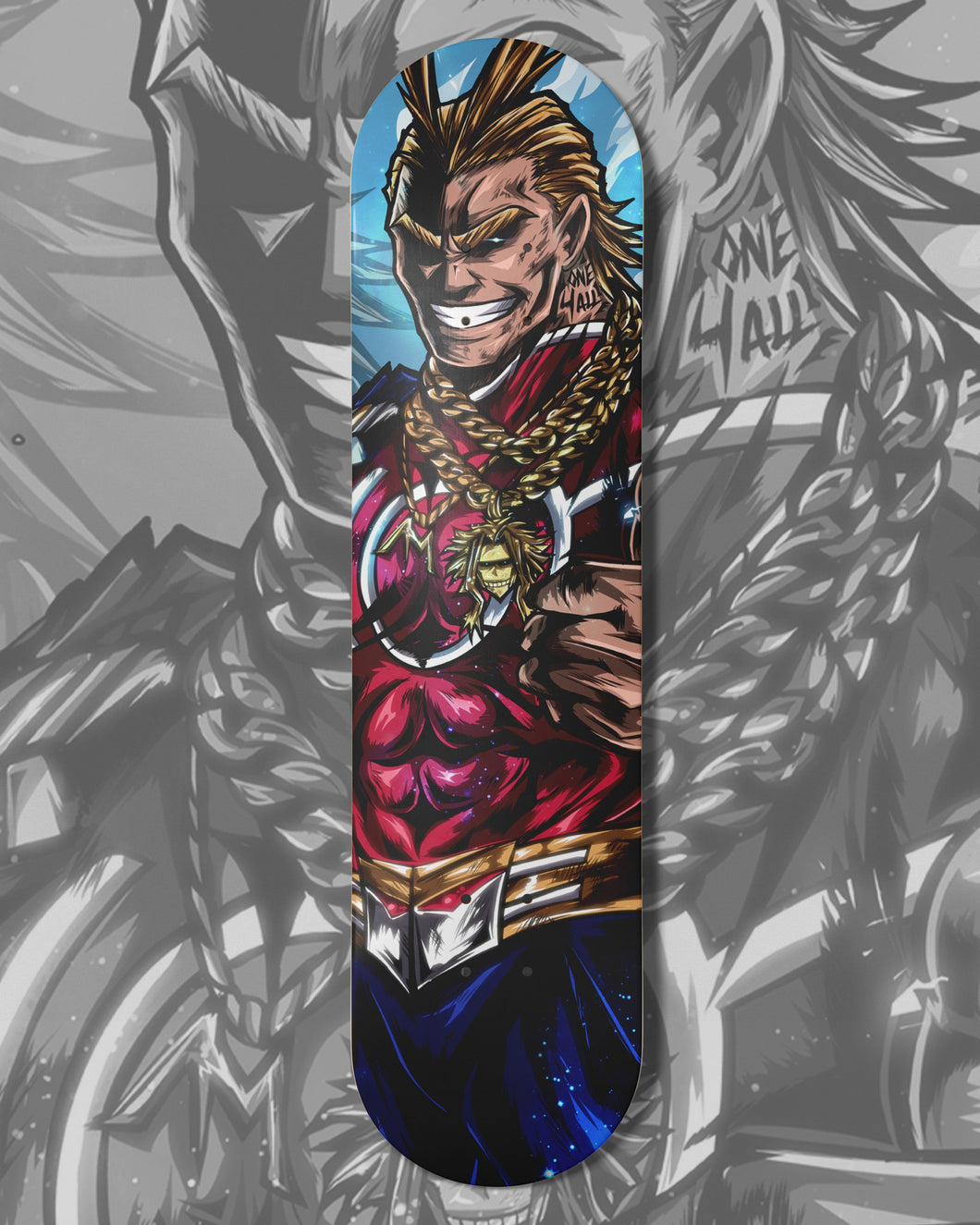 All Might Skateboard Deck