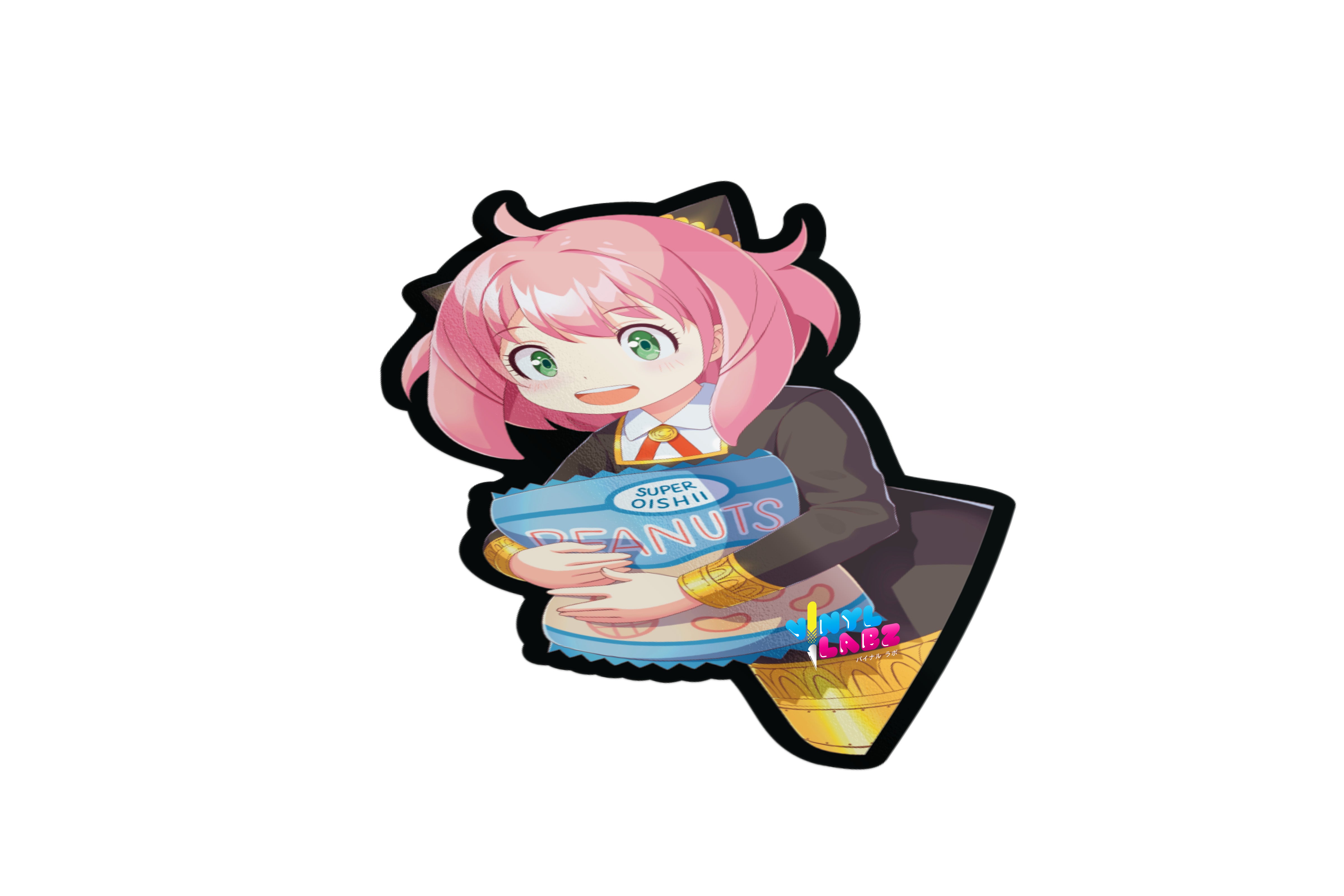 Anya Smile Side Peek Spot Holo Mini – Vinyl Labz