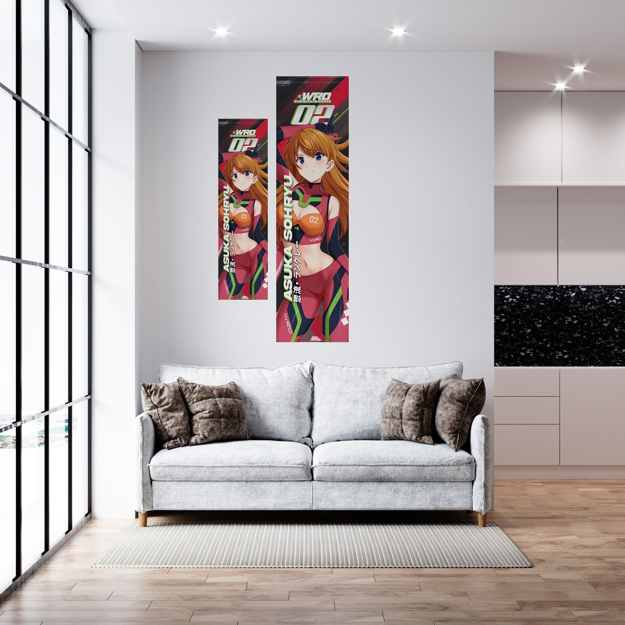 Asuka - Vertical Poster Banner – Vinyl Labz