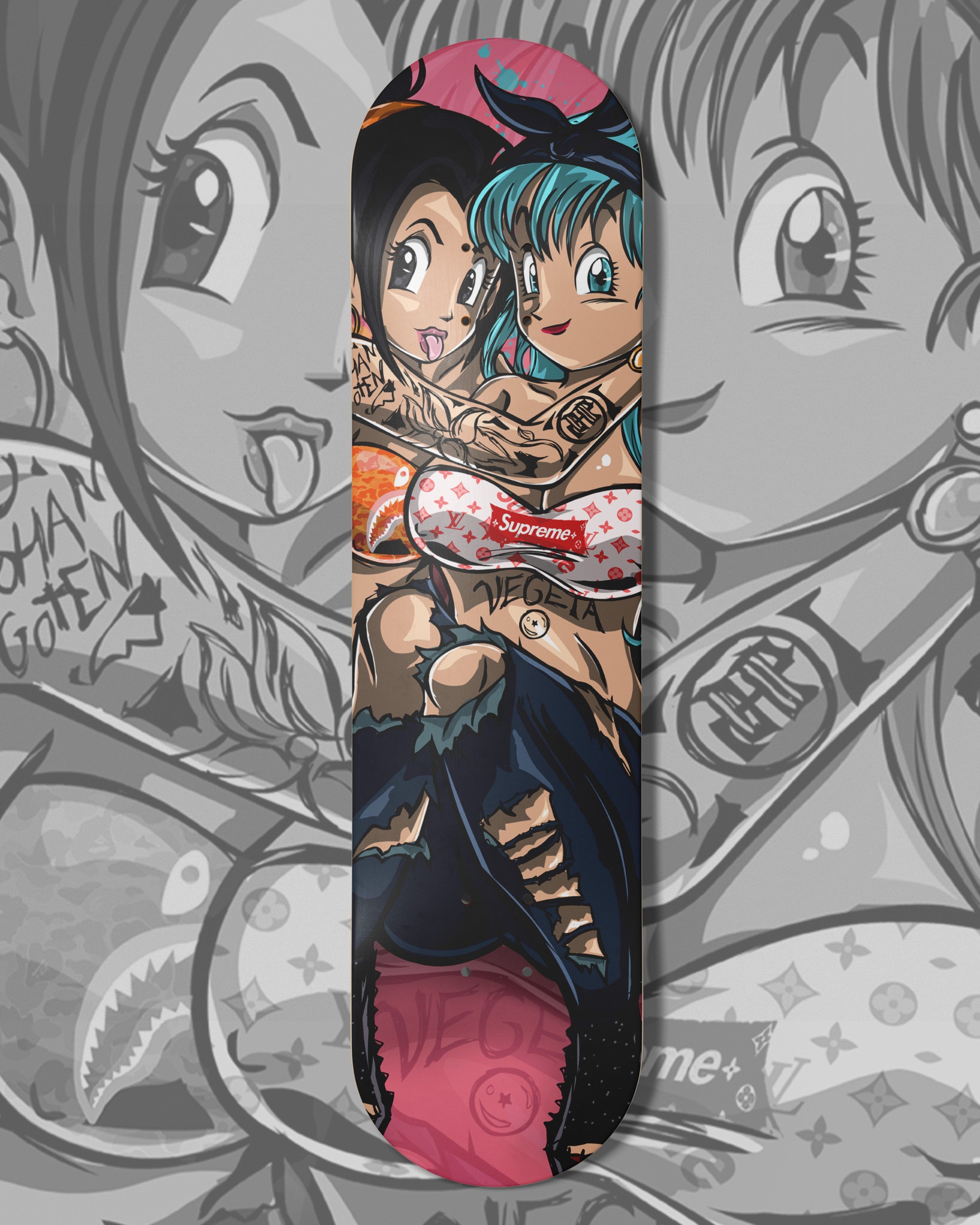 Bulma X Chichi Skateboard Deck – Vinyl Labz