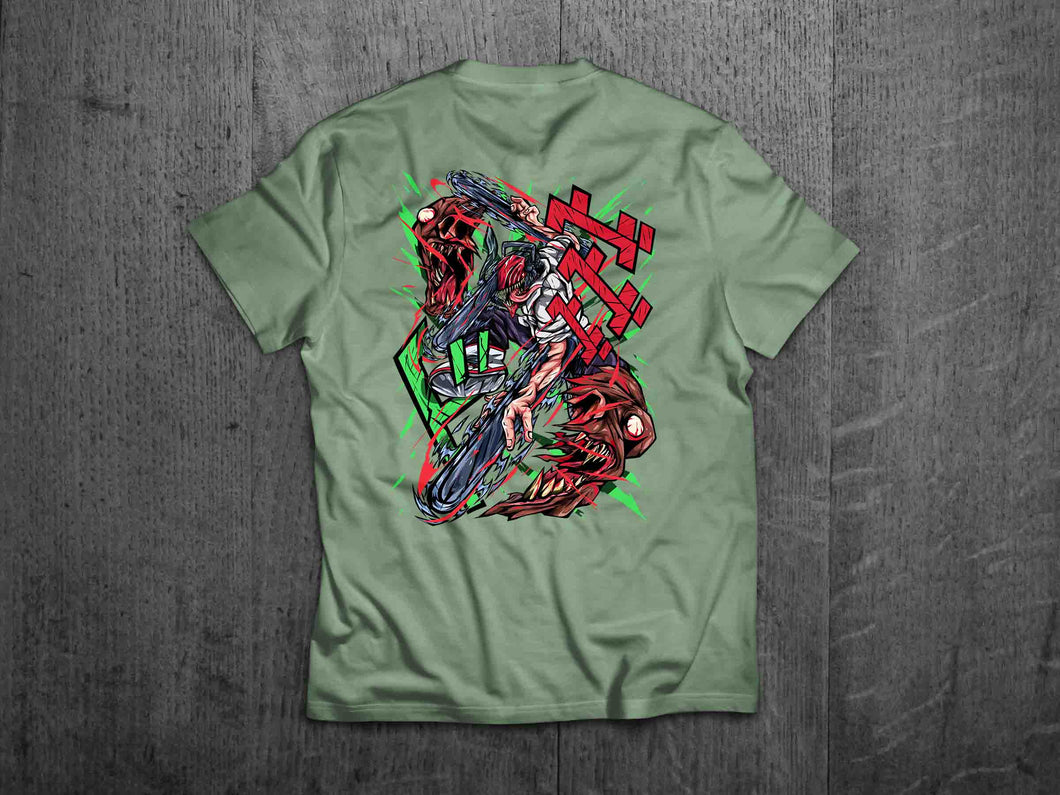 Chainsaw Man T-Shirt (Front & Back)