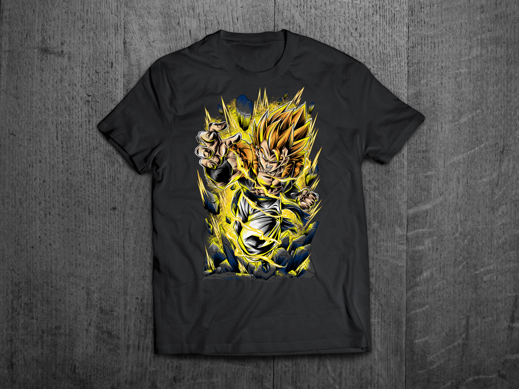 Gogeta Super Sayian T-Shirt (Front Only)