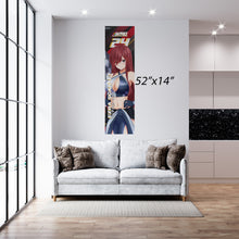 Load image into Gallery viewer, Erza Vertical Poster Banner
