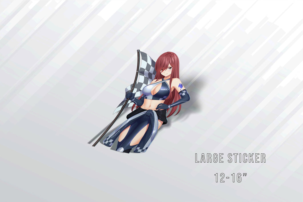 Erza Large Sticker