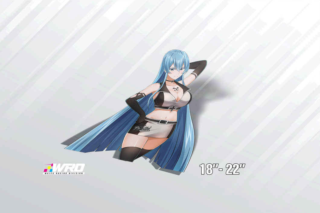 Esdeath XL Sticker