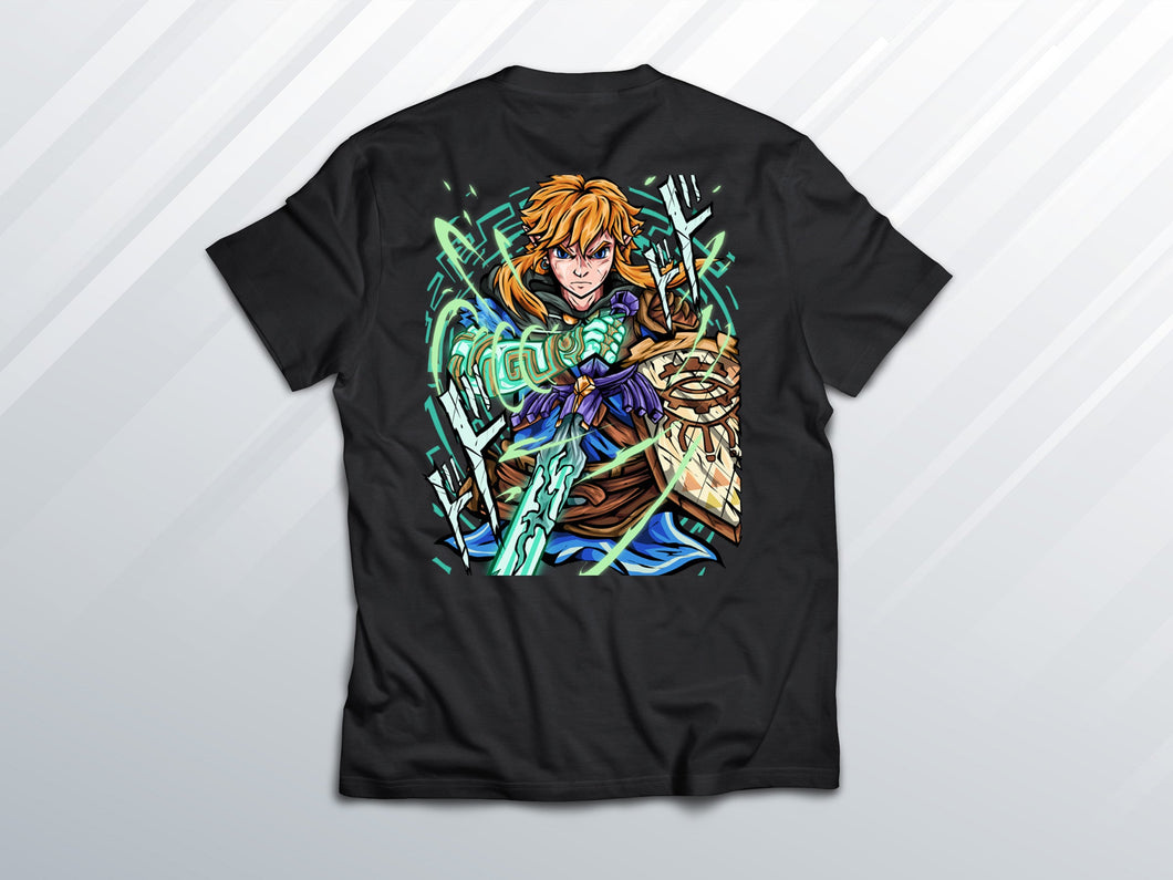 The Legend of Zelda: Tears of the Kingdom Tshirt (Front and Back)