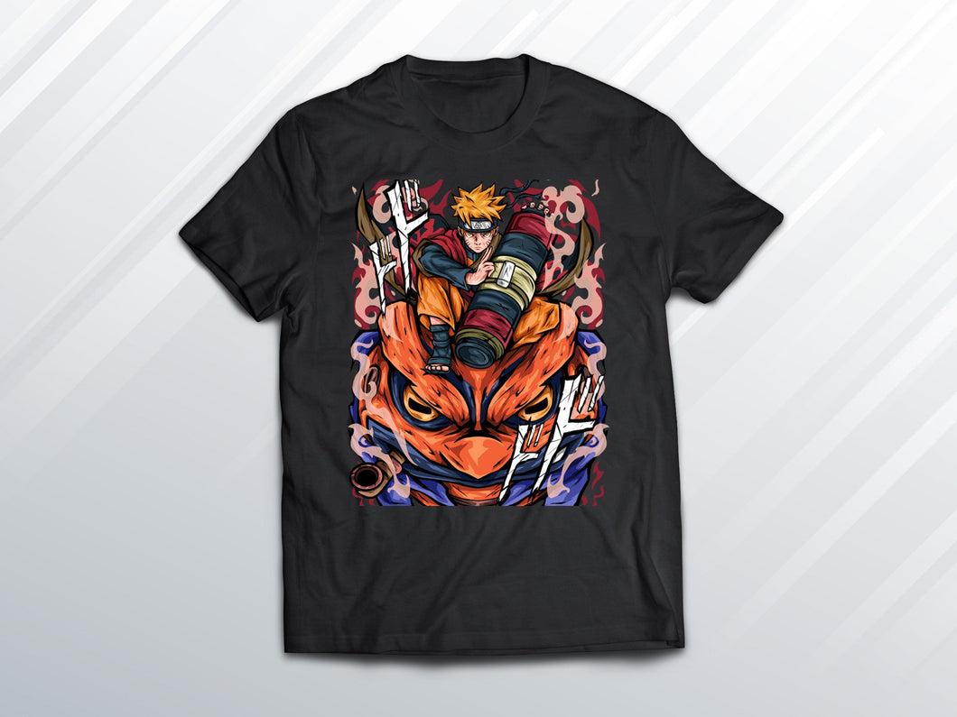 Naruto Sage Mode Tshirt (Front and Back)